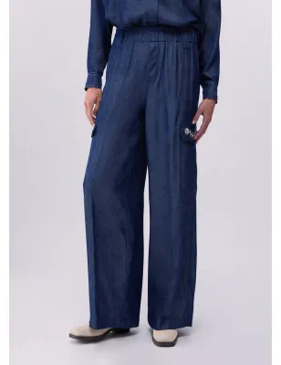 LIU JO- Jeans con castoni gioiello