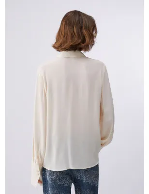 LIU JO- Camicia con bottoni logati