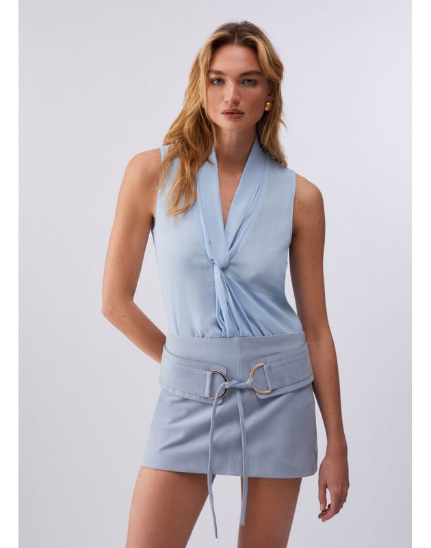 LIU JO- Top in georgette