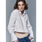 LIU JO- Camicia boxy con ricami gioiello
