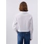 LIU JO- Camicia boxy con ricami gioiello