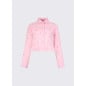 LIU JO- Camicia boxy con ricami gioiello LIU JO- Camicia boxy con ricami gioiello