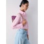 LIU JO- Camicia boxy con ricami gioiello LIU JO- Camicia boxy con ricami gioiello