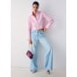 LIU JO- Camicia boxy con ricami gioiello LIU JO- Camicia boxy con ricami gioiello