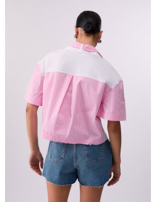 LIU JO- T-shirt con foulard