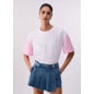 LIU JO- T-shirt con foulard