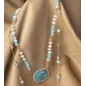 SICYLIU- Collana flat in argento 925