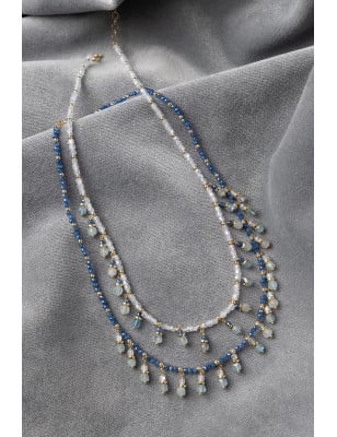 SICYLUI - Collana bianca in argento 925