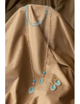 SICYLIU- Collana flatin argento 925
