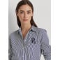 RALPH LAUREN - Camicia in popeline di cotone a righe