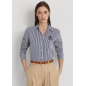 RALPH LAUREN - Camicia in popeline di cotone a righe