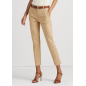 RALPH LAUREN - Pantaloni in cotone stretch double-face