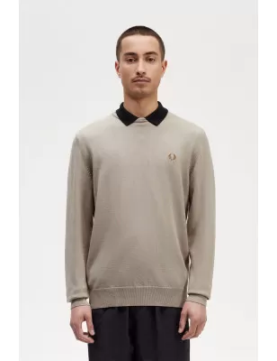 FRED PERRY - Maglione Girocollo Classico