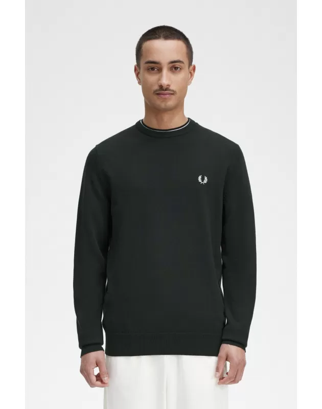 FRED PERRY - Maglione Girocollo Classico